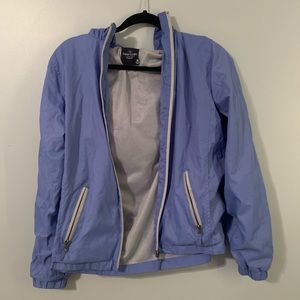 Light purple rain jacket